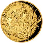 Gold Ounce 2013 Australian Koala, High Relief: Photo Coin, Australia, Gold Ounce 2013 Australian Koala, High Relief / thumbnail