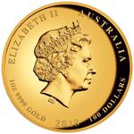 Gold Ounce 2018 Year of the Dog: Photo Coin, Australia, Gold Ounce 2018 Year of the Dog / thumbnail