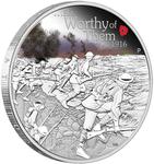 Silver Ounce 2016 Be Worthy of Them: Photo Coin, Australia, Silver Ounce 2016 Be Worthy of Them / thumbnail