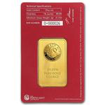 Gold Ounce Perth Mint Oriana Bar: Photo Gold Ounce Perth Mint Oriana Bar / thumbnail