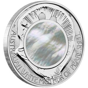 Australia / Silver Ounce 2015 Mother of Pearl Shell - reverse photo