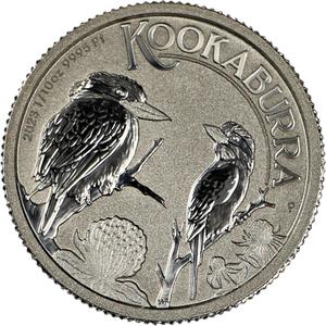 Australia / Platinum Tenth-Ounce 2023 Australian Kookaburra - reverse photo