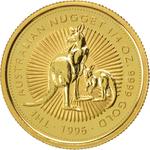 Gold Quarter Ounce 1996 Australian Nugget: Photo Coin, Australia, Gold Quarter Ounce 1996 Australian Nugget / thumbnail