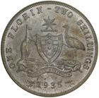 Australia / Florin 1935 - reverse photo