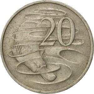 Australia / Twenty Cents 1976 - reverse photo
