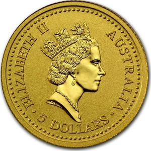 Australia / Gold Twentieth-Ounce 2000 Australian Nugget - obverse photo