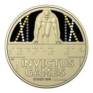 Australia / One Dollar 2018 Invictus Games - reverse photo