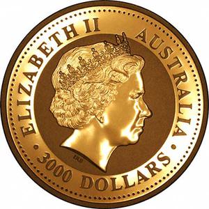 Australia / Gold Kilo 2009 Australian Kangaroo - obverse photo