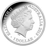 One Dollar Silver 2013 Year of the Snake: Photo Coin, Australia, One Dollar Silver 2013 Year of the Snake / thumbnail