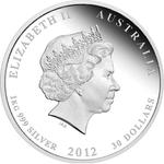 Silver Kilo 2012 Diamond Jubilee: Photo Coin, Australia, Silver Kilo 2012 Diamond Jubilee / thumbnail