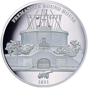 Australia / Medallion - Fremantle Round House - reverse photo