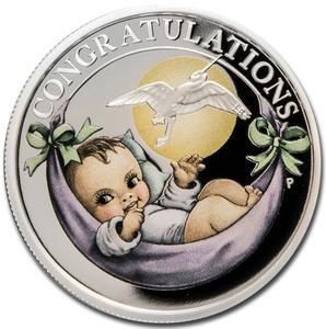 Australia / Silver Half Ounce 2021 Newborn Baby - reverse photo