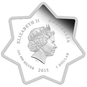 Australia / Silver Ounce 2015 Christmas - obverse photo