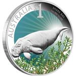 Australia / Silver Ounce 2012 World Heritage Sites - Shark Bay - reverse photo