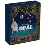 Silver Ounce 2015 Opal - Ghost Bat: Photo Coin, Australia, Silver Ounce 2015 Opal - Ghost Bat / thumbnail