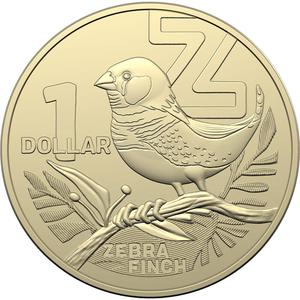 Australia / One Dollar 2022 Z - Zebra Finch - reverse photo
