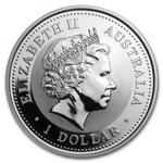 Silver Ounce 2002 Year of the Horse: Photo Coin, Australia, Silver Ounce 2002 Year of the Horse / thumbnail