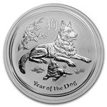 Silver Two Ounces 2018 Year of the Dog: Photo Coin, Australia, Silver Two Ounces 2018 Year of the Dog / thumbnail