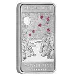 Platinum Ounce (2018) Lake Argyle Pink Diamond Ingot: Photo Coin, Australia, Lake Argyle Pink Diamond 2018 One Ounce Platinum Ingot / thumbnail