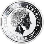 Silver Ounce 2008 Year of the Rat: Photo Coin, Australia, Silver Ounce 2008 Year of the Rat / thumbnail