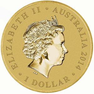 Australia / One Dollar 2014 Super Powers - Flight - obverse photo
