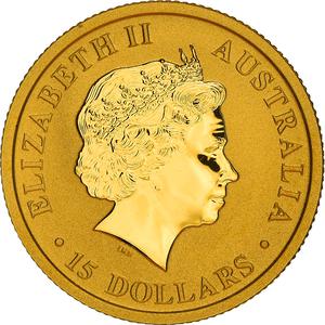 Australia / Gold Tenth-Ounce 2016 Australian Kangaroo - obverse photo
