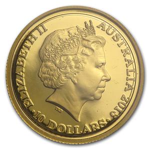 Australia / Gold Tenth-Ounce 2013 Year of the Snake, RAM - obverse photo
