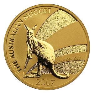 Australia / Gold Ounce 2007 Australian Nugget - reverse photo