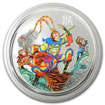 Silver Half Ounce 2016 Year of the Monkey (King): Photo Coin, Australia, Silver Half Ounce 2016 Year of the Monkey / thumbnail