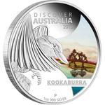 Silver Ounce 2013 Discover Australia - Kookaburra: Photo Coin, Australia, Silver Ounce 2013 Discover Australia - Kookaburra / thumbnail