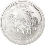 Silver Ounce 2015 Year of the Goat: Photo Coin, Australia, 1 Dollar 2015 - Silver / thumbnail