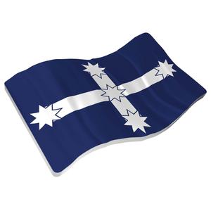 Australia / Silver Ounce 2019 Eureka Stockade Flag - reverse photo
