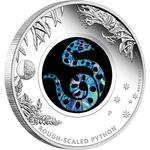 Silver Ounce 2015 Opal - Python: Photo Coin, Australia, Silver Ounce 2015 Opal - Python / thumbnail