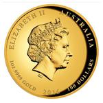 Gold Ounce 2016 Year of the Monkey, High Relief: Photo Coin, Australia, Gold Ounce 2016 Year of the Monkey / thumbnail