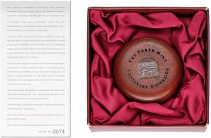 Australia / Gold and Silver 1999 Perth Mint Centenary Sovereign - reverse photo