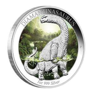 Australia / Silver Ounce 2015 Diamantinasaurus - reverse photo