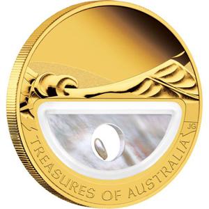 Australia / Gold Ounce 2011 Treasures of Australia - Pearls - reverse photo