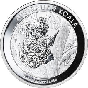 Australia / Silver Half Ounce 2013 Australian Koala - reverse photo
