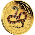 Gold Tenth-Ounce 2013 Year of the Snake: Photo Coin, Australia, Gold Tenth-Ounce 2013 Year of the Snake / thumbnail
