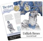 One Dollar 2015 Blue Chequer Cock: Photo Coin, Australia, One Dollar 2015 Blue Chequer Cock / thumbnail