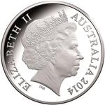One Dollar Silver 2014 Voyage to Terra Australis: Photo Coin, Australia, One Dollar Silver 2014 Voyage to Terra Australis / thumbnail
