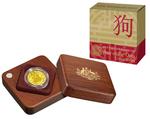 Gold Tenth-Ounce 2018 Year of the Dog, RAM: Photo Coin, Australia, Gold Tenth-Ounce 2018 Year of the Dog, RAM / thumbnail