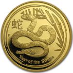 Australia / Gold Ounce 2013 Year of the Snake / Proof - reverse photo