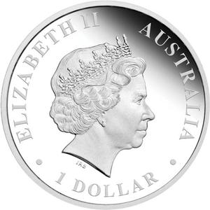 Australia / Silver Ounce 2013 Aurora Australis - obverse photo