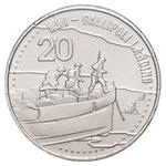 Twenty Cents 2015 Gallipoli Landing: Photo Coin, Australia, Twenty Cents 2015 Gallipoli Landing / thumbnail