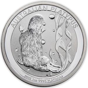 Australia / Platinum Ounce 2015 Australian Platypus - reverse photo