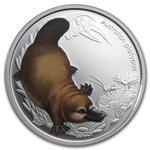 Silver Half Ounce 2013 Bush Babies - Platypus: Photo 2013 Australia 1/2 oz Silver Bush Babies II Platypus Proof / thumbnail