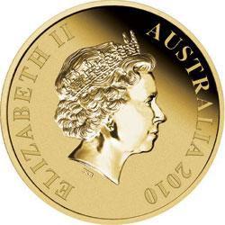 Australia / One Dollar 2010 Great Barrier Reef - obverse photo