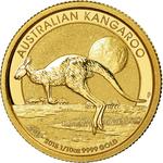 Gold Tenth-Ounce 2015 Australian Kangaroo: Photo Coin, Australia, Gold Tenth-Ounce 2015 Australian Kangaroo / thumbnail