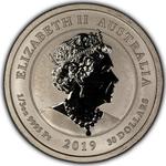 Australia / Platinum Third-Ounce 2019 Bottlenose Dolphin - obverse photo